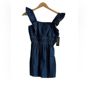 Denim Romper Shorts/Tank